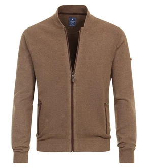 Redmond Strickjacke Uni Khaki/Braun/Grau Redmond Strickjacke Uni Khaki/Braun/Grau