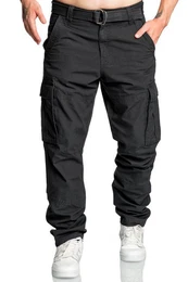 Cargohose PASCAGOULA Cargopants Herren Loosefit Jogger Cargo Chino Hose inkl. Grtel