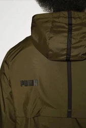 PUMA Anorak ESS Solid Windbreaker Dunkelgrün/Grün