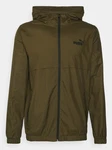 PUMA Anorak ESS Solid Windbreaker Dunkelgrün/Grün