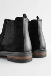 Next Stiefelette Chelseaboots Schwarz