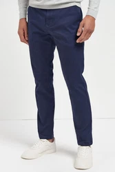 Next Chinohose Slim Fit Chinoshose (1) Dunkelblau