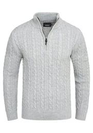 Strickpullover CRKILIS mit Zopfmuster