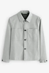 Next Hemdjacke Motionflex (1-St) Grau/Hellgrau