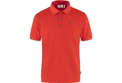 Fjällräven T-Shirt Poloshirt Crowley Piquet Orange/Rot