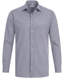 GREIFF Langarmhemd Corporate Hemd BASIC Herren Blau (45/46)