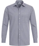 GREIFF Langarmhemd Corporate Hemd BASIC Herren Blau (45/46)