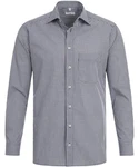 GREIFF Langarmhemd Corporate Hemd BASIC Herren Schwarz (39/40)