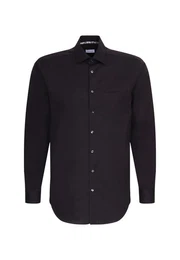 Businesshemd BUSINESS KENT PATCH3 39 SCHWARZ