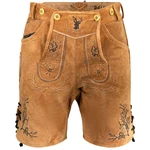 PAULGOS Trachtenhose Herren Lederhose mit Trägern (HK3) HK3