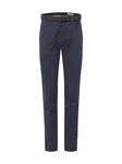 TOM TAILOR Denim Chinohose Strukturierte mit Gürtel Dunkelblau/Blau/Hellblau TOM TAILOR Denim Chinohose Strukturierte mit Gürtel Dunkelblau/Blau/Hellblau