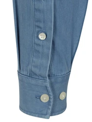 Casual Friday Jeanshemd CFAnton Hellblau/Blau/Dunkelblau