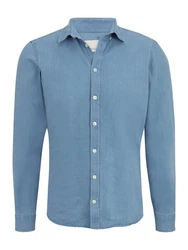 Casual Friday Jeanshemd CFAnton Hellblau/Blau/Dunkelblau