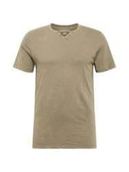 Jack & Jones Kurzarmshirt JJESPLIT NECK TEE SS NOOS Grün (5545)