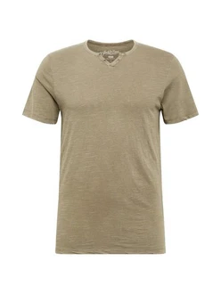 Jack & Jones Kurzarmshirt JJESPLIT NECK TEE SS NOOS Grün (5545) Jack & Jones Kurzarmshirt JJESPLIT NECK TEE SS NOOS Grün (5545)