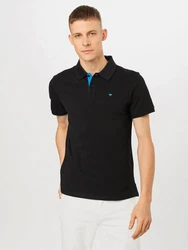 TOM TAILOR T-Shirt Poloshirt Basic Dunkelbraun/Rot/Dunkelblau/Schwarz