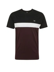 iriedaily T-Shirt Court Dunkelrot/Bordeaux/Rot