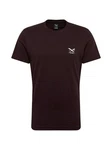 iriedaily T-Shirt Iriedaily Chestflag Dunkelrot/Bordeaux/Lila