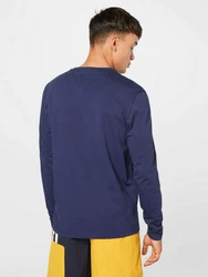 Lyle & Scott Langarmshirt Dunkelblau/Blau/Hellblau