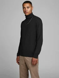 JACK & JONES Pullover JJEEmil Schwarz