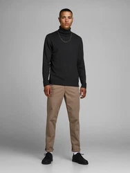 JACK & JONES Pullover JJEEmil Schwarz