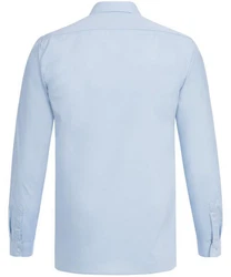 GREIFF Langarmhemd Corporate Hemd BASIC Herren Regular Fit OEKO TEX Hellblau