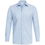 GREIFF Langarmhemd Corporate Hemd BASIC Herren Regular Fit OEKO TEX Hellblau