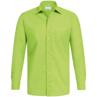 GREIFF Langarmhemd Corporate Hemd BASIC Herren Regular Fit OEKO TEX Apfelgrün GREIFF Langarmhemd Corporate Hemd BASIC Herren Regular Fit OEKO TEX Apfelgrün