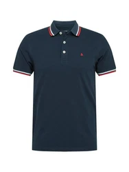 Jack & Jones Poloshirt JJEPAULOS POLO SS NOOS Navy (3613)