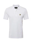 Lyle & Scott Poloshirt Plain Polo Weiß/Creme/Gold