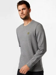 Lyle & Scott Sweatshirt Basic Grau/Dunkelgrau