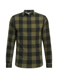 Langarmhemd Gingham (1-tlg)