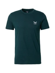 iriedaily T-Shirt Dunkelgrün/Türkis/Grün