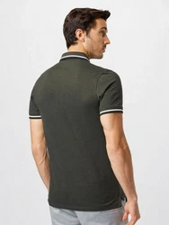 Jack & Jones T-Shirt JJEPaulos (1-tlg) Dunkelgrün/Khaki/Grün