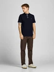 JACK & JONES T-Shirt JJEPAULOS Dunkelblau JACK & JONES T-Shirt JJEPAULOS Dunkelblau