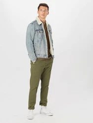 SELECTED HOMME Rundhalspullover Berg Braun
