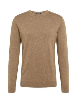 SELECTED HOMME Rundhalspullover Berg