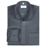 GREIFF Langarmhemd Corporate Hemd BASIC Herren Slim Fit OEKO TEX Anthrazit