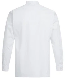 GREIFF Langarmhemd Corporate Hemd BASIC Herren Stehkragen OEKO TEX Wei