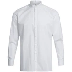 GREIFF Langarmhemd Corporate Hemd BASIC Herren Stehkragen OEKO TEX Wei