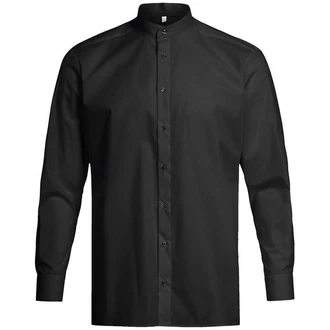 GREIFF Langarmhemd Corporate Hemd BASIC Herren Stehkragen OEKO TEX