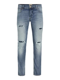 JACK & JONES Jeans JJIGLENN JJCOLE Blau/Hellblau