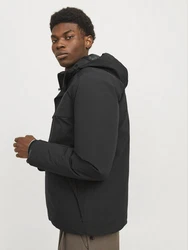Jack & Jones Kurzjacke Schwarz/Dunkelgrau/Grau