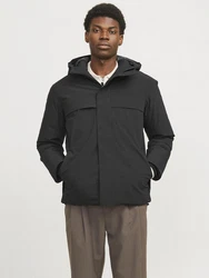 Jack & Jones Kurzjacke Schwarz/Dunkelgrau/Grau