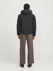 Jack & Jones Kurzjacke Schwarz/Dunkelgrau/Grau