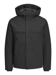 Jack & Jones Kurzjacke Schwarz/Dunkelgrau/Grau