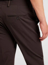 SELECTED HOMME Hose 'Liam' Dunkelbraun/Khaki/Braun