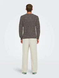 Only & Sons Pullover ONSFELIP dunkelbraun