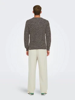 Only & Sons Pullover ONSFELIP dunkelbraun
