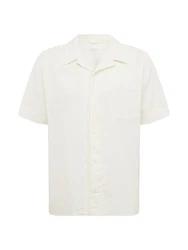 KnowledgeCotton Apparel Hemd naturweiß